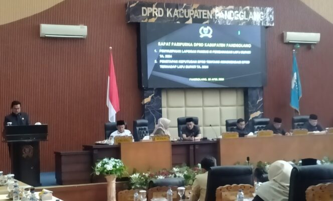 
					Berikut Rekomendasi DPRD Pandeglang Soal LKPJ Bupati Tahun 2024