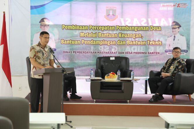 
					Berikut Pesan Plh Sekda Banten Saat Buka Sosialisasi Bantuan Keuangan Desa