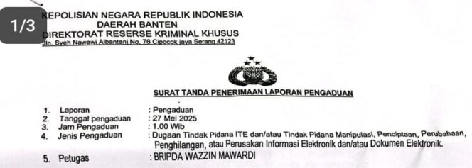 
					Staff Media Pribadi Presiden Prabowo Kena Love Scamming, Polda Banten Diminta Usut Tuntas