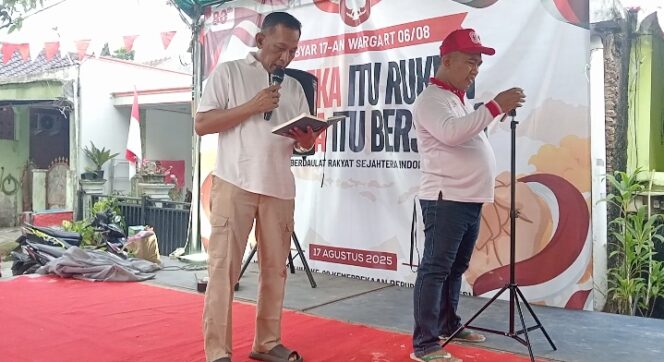 
					Pimpinan Redaksi Media Sorot Desa Indonesia Panji Yuri Jadi Peserta Lomba Karouke Meriahkan HUT RI Ke-80 RT 06/08 Desa Pasanggrahan Kecamatan Solear