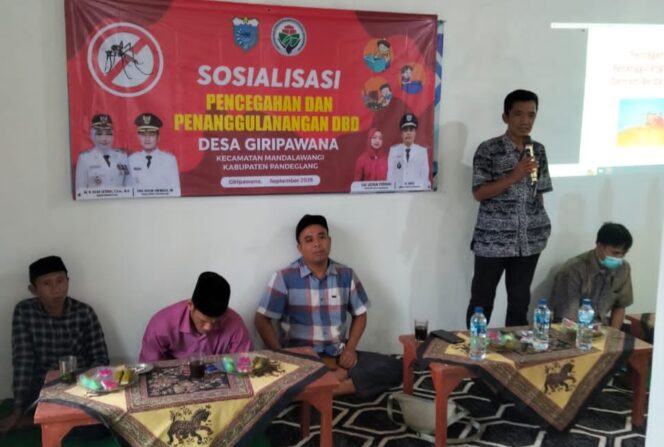 
					Pemdes Giripawana Gelar Sosialisasi Cegah Rebakan DBD