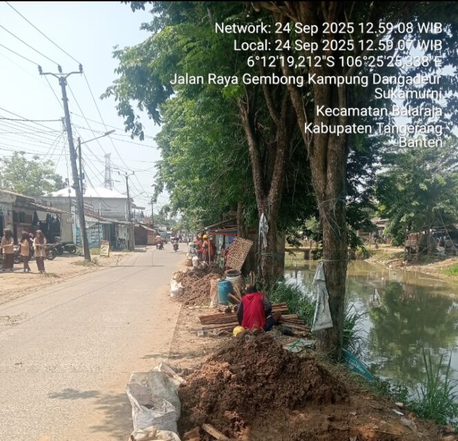
					Diduga Proyek Pekerjaan Galian Kabel PLN SKTM 20 KV Area UP3 Cikupa Di Jalan Raya Gembong Tidak Berijin Dari Dinas PU Kabupaten Tangerang