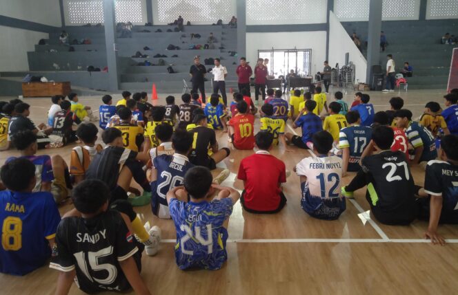 
					Jelang Kejurda, Ratusan Atlet Futsal di Pandeglang Ikuti Seleksi Timnas U-16 dan U-19